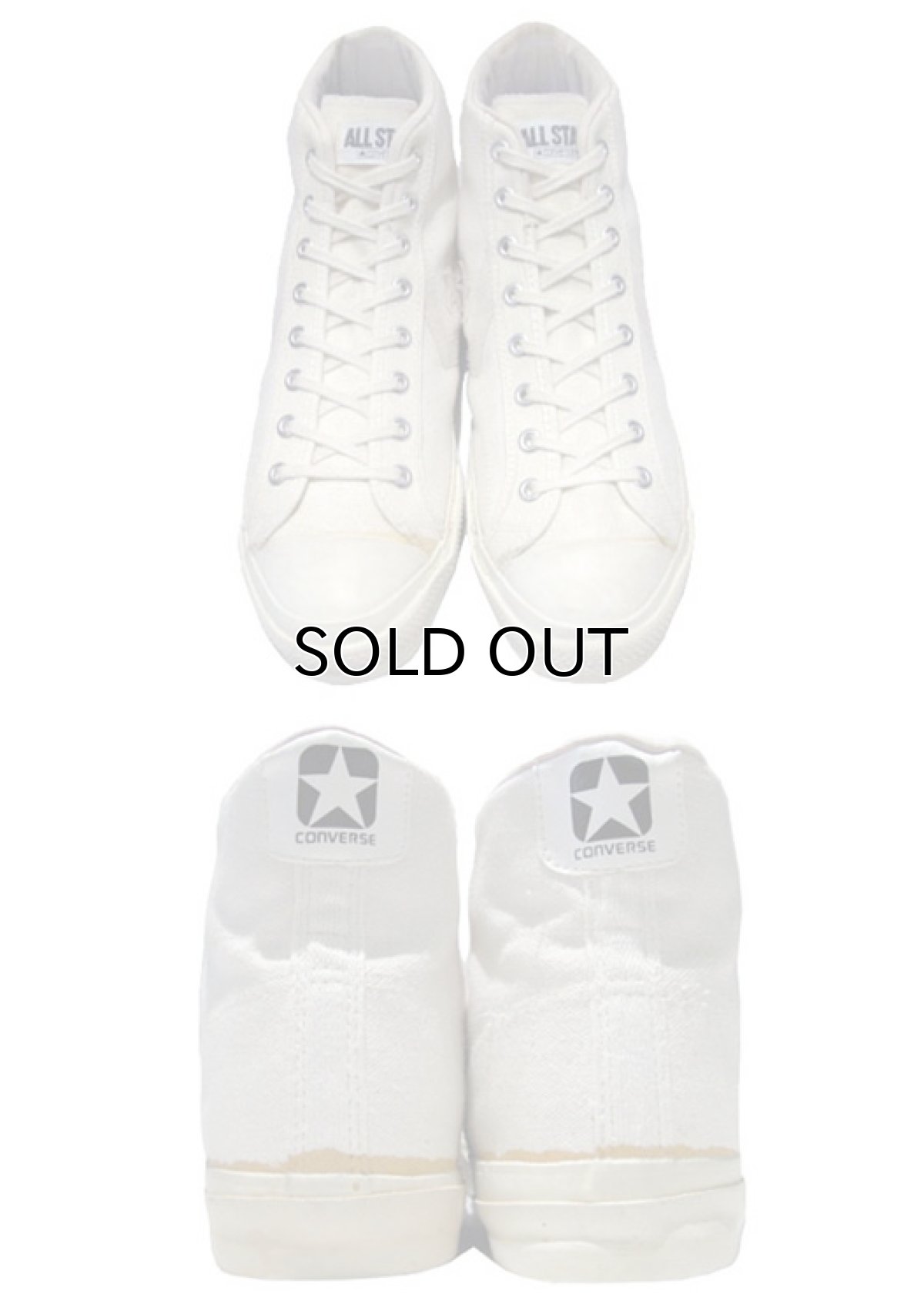 画像2: 1970's CONVERSE  "Chevron & Star Hi" DEAD STOCK size 12 1/2 (31cm) (2)