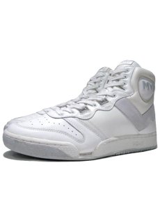画像1: 1980's PONY "MVP" Hi-Cut Leather Sneaker DEAD STOCK　White / Grey　size 10 (28cm) (1)