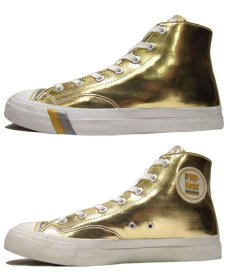 画像2: 00's ~ PRO-KEDS Hi-Cut Sneaker "GOLD" DEAD STOCK　size WOMAN'S 10 (26cm程) (2)