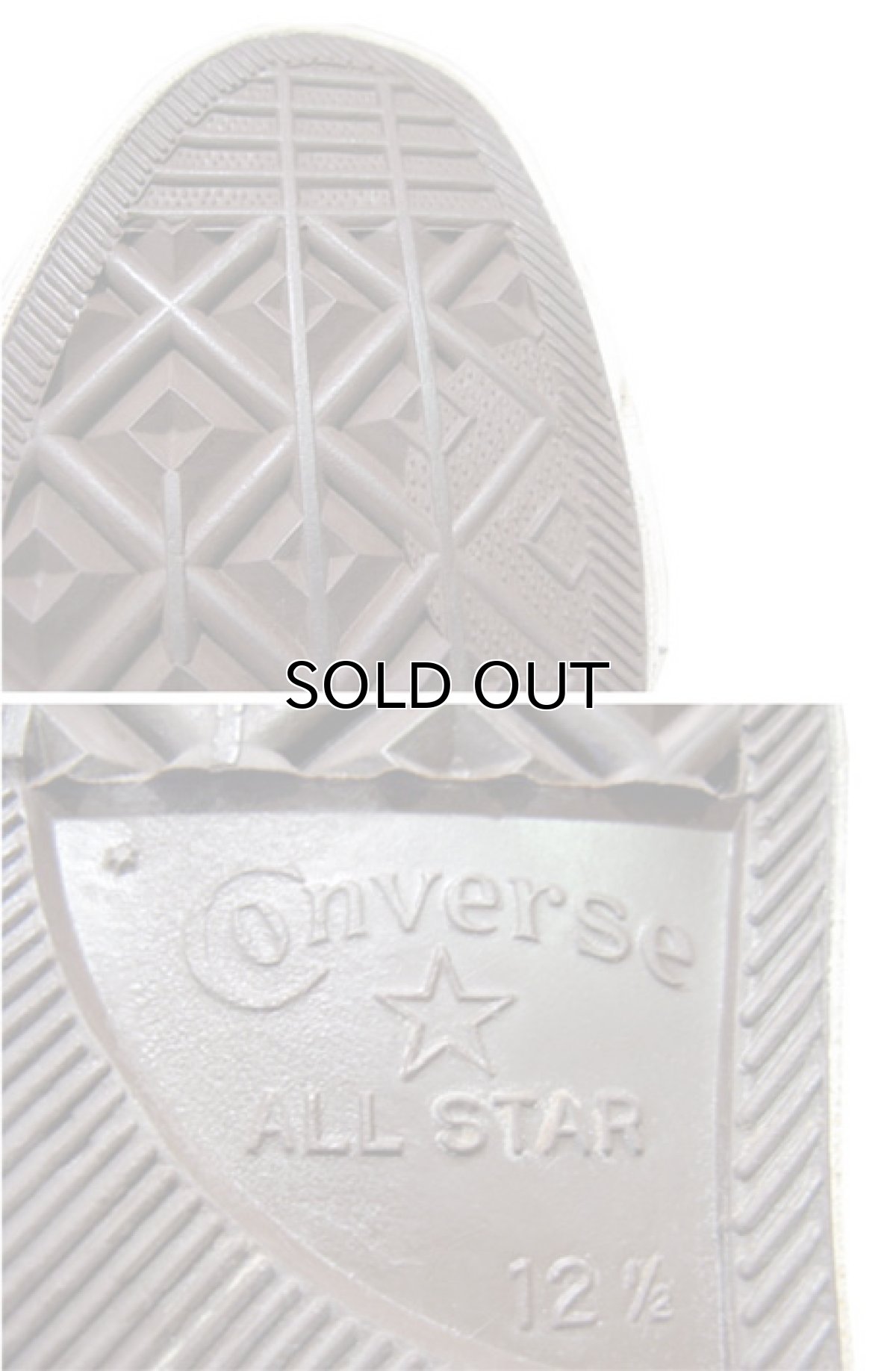 画像5: 1970's CONVERSE  "Chevron & Star Hi" DEAD STOCK size 12 1/2 (31cm) (5)