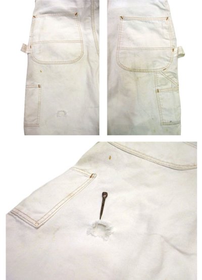 画像3: 1960's "BIG MAC" White Duck Overall with Apron  size M  (表記 不明)