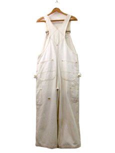 画像2: 1960's "BIG MAC" White Duck Overall with Apron  size M  (表記 不明) (2)