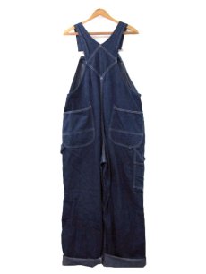 画像2: 1960's "UNION MADE" Denim Overall  size L  (表記 不明) (2)