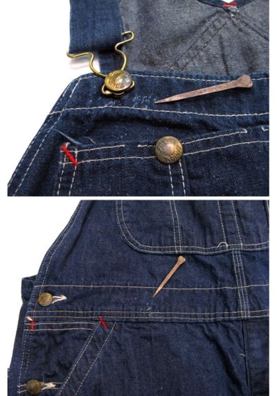 画像3: 1960's "UNION MADE" Denim Overall  size L  (表記 不明)