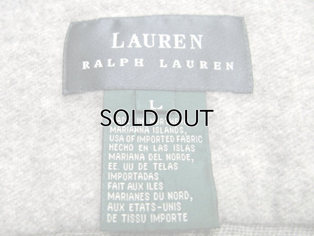 画像5: Ralph Lauren "LAUREN"  Wool Shirts Jacket LIGHT GREY size M   (表記 L) (5)