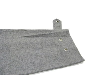 画像2: Ralph Lauren "LAUREN"  Wool Shirts Jacket　LIGHT GREY　size M   (表記 L)
