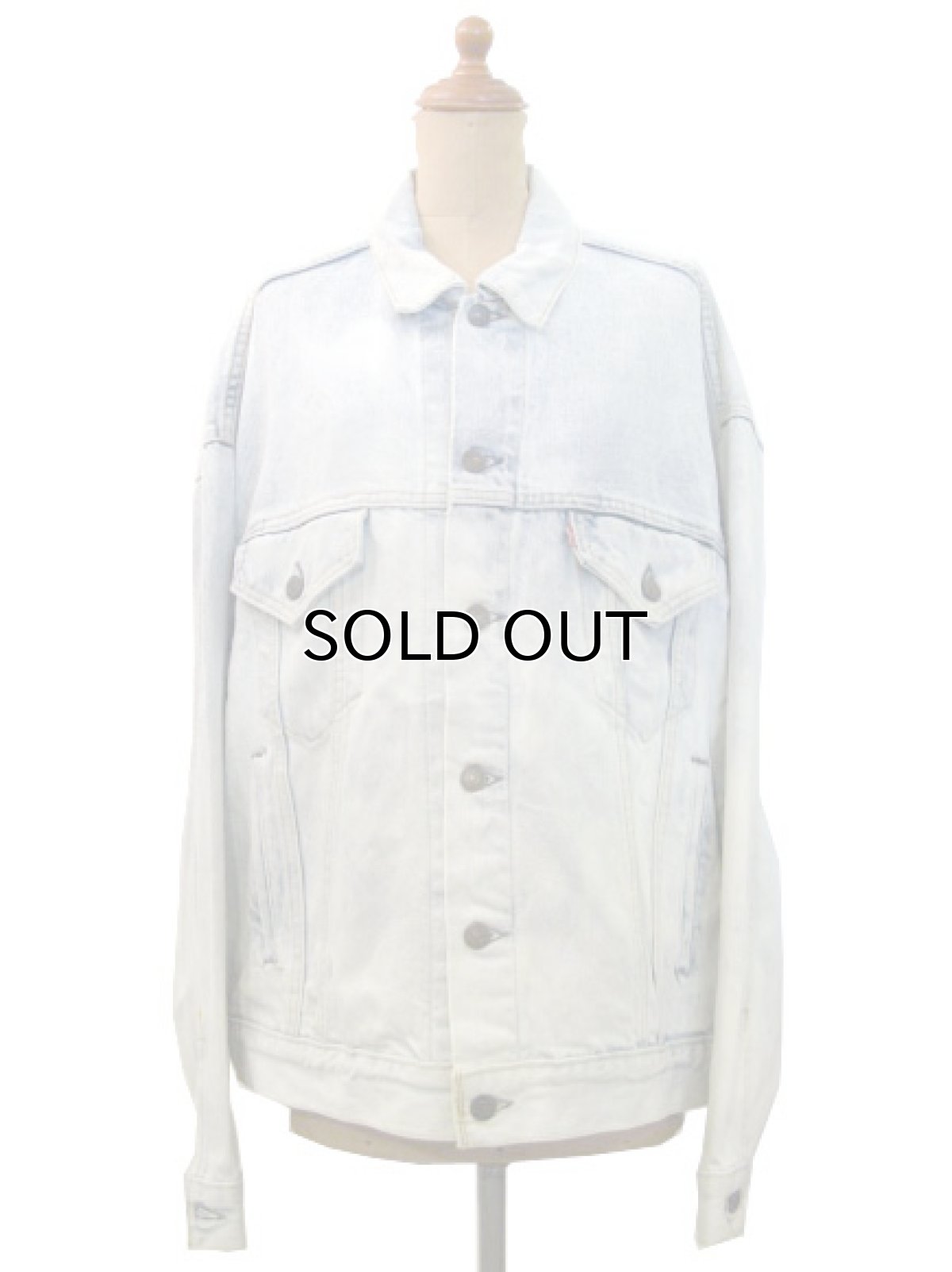 画像2: 1990's  Levi's "PAINTED" BIG SIZE Denim Jacket size XXL (表記 不明) (2)