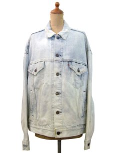 画像2: 1990's  Levi's "PAINTED" BIG SIZE Denim Jacket　size XXL (表記 不明) (2)