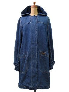 画像1: Ralph Lauren "LAUREN JEANS" Denim Parka Coat　size M (表記 S) (1)