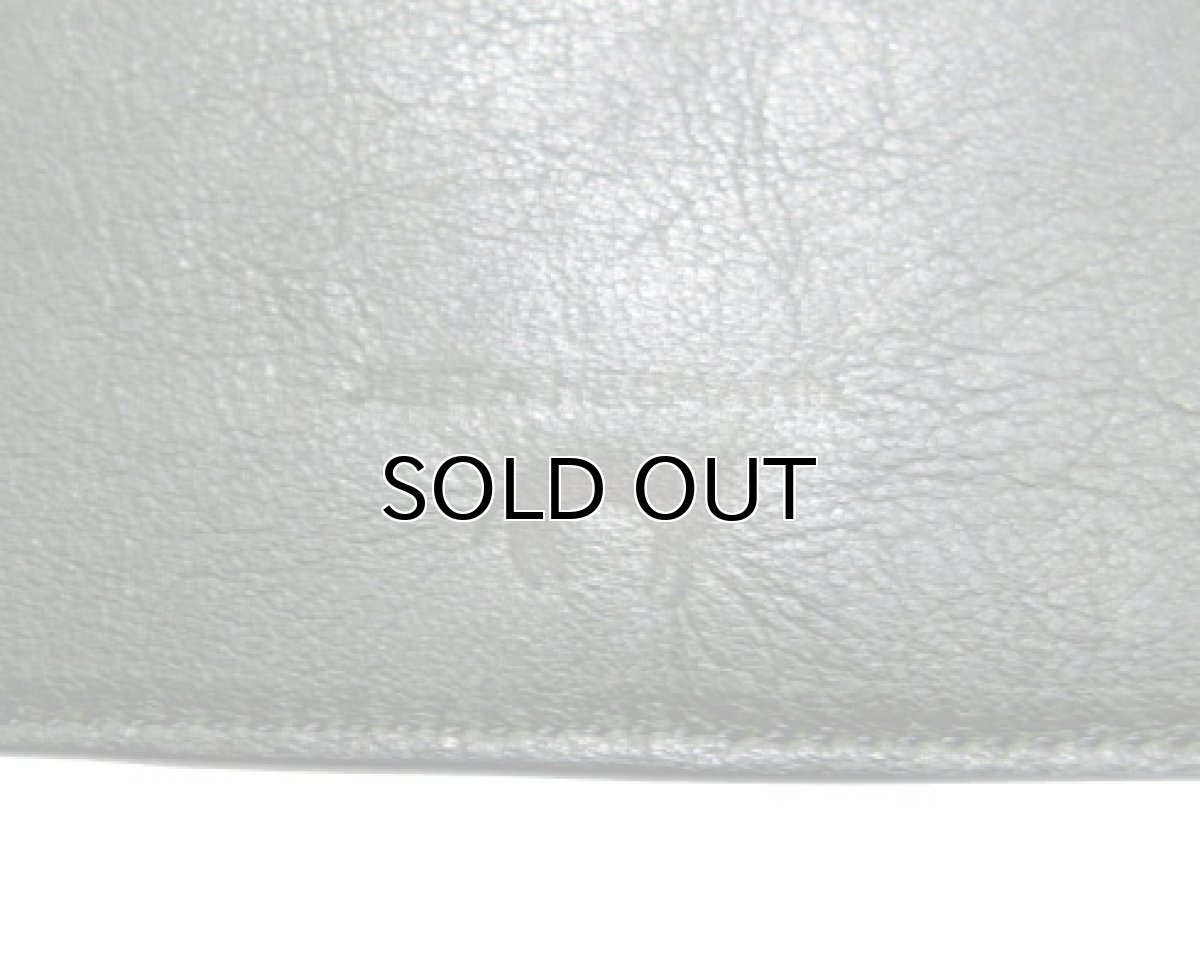 画像4: "JUTTA NEUMANN" Leather Wallet "the Waiter's Wallet"  color : GREEN / ターコイズブルー 長財布 (4)