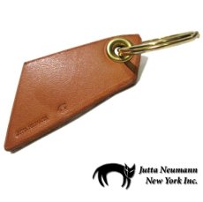 画像1: "JUTTA NEUMANN" Leather Key Holder  color : TAN (1)