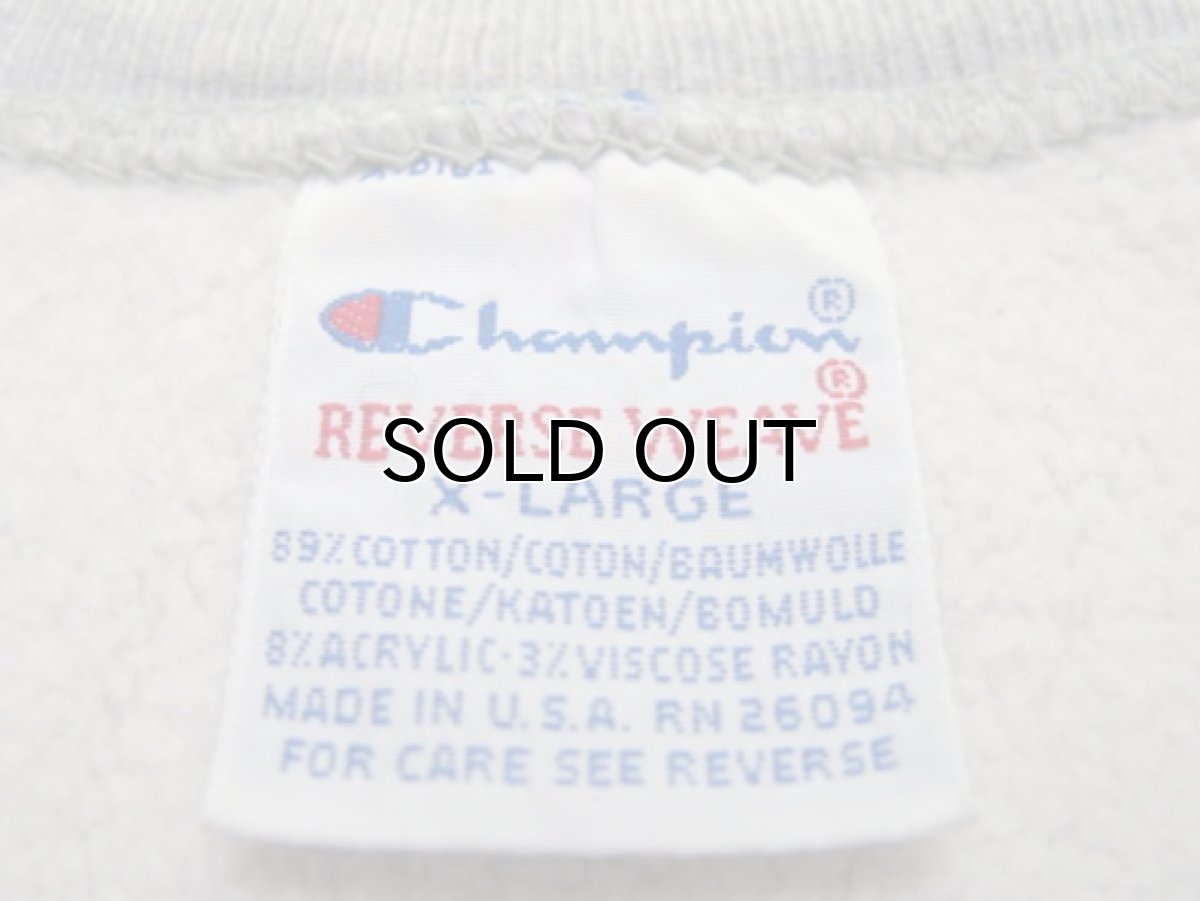 画像5: 1990's "Champion" Reverse Weave "US NAVY" Sweat Shirts　size XL (表記 XL) (5)
