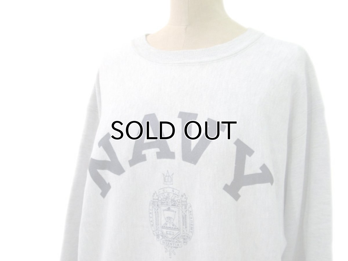 画像4: 1990's "Champion" Reverse Weave "US NAVY" Sweat Shirts　size XL (表記 XL) (4)
