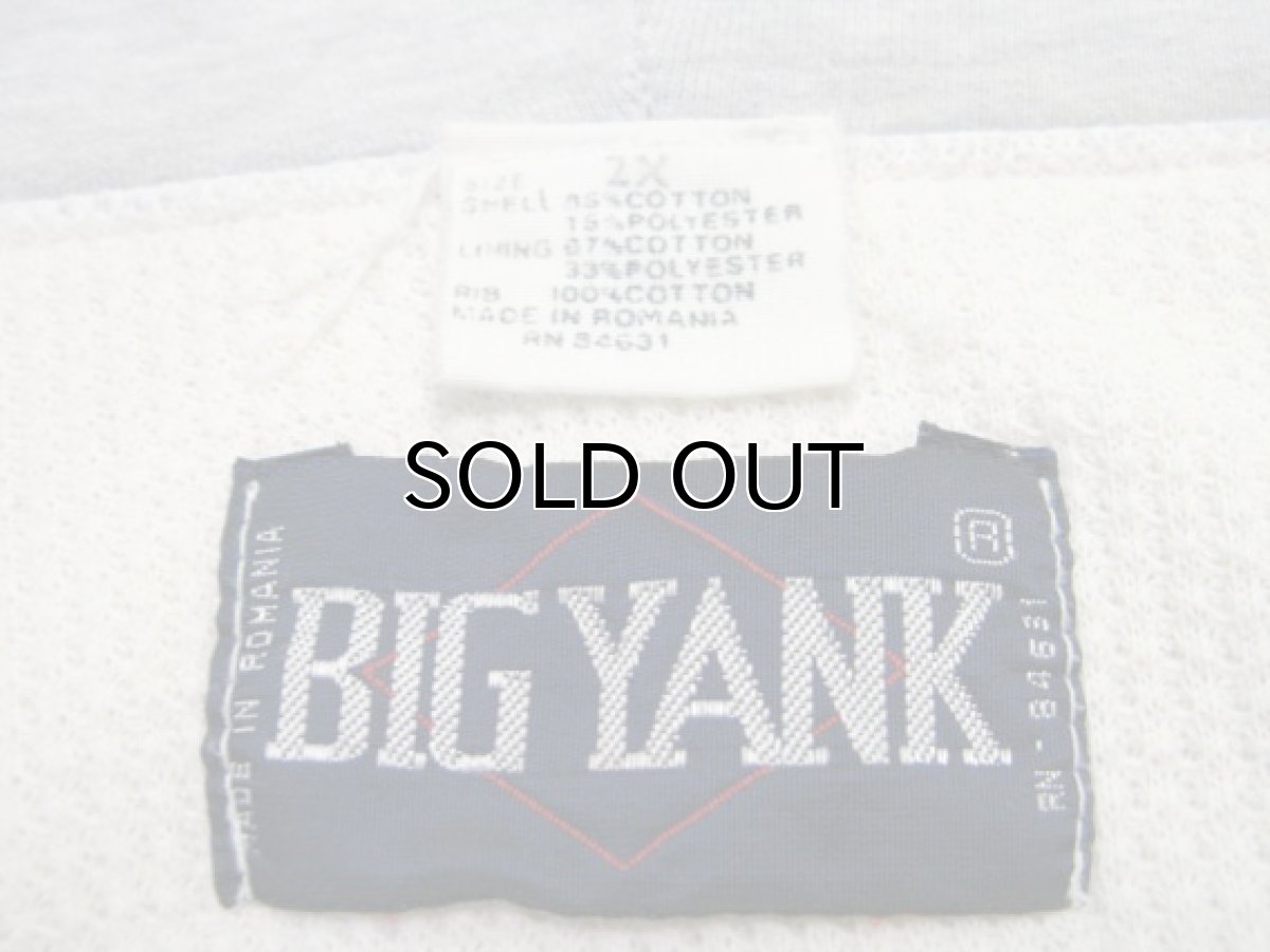 画像4: 1980's "BIG YANK" Double Face Zip Up Sweat Parka  LIGHT GREY　size XL (表記 2XL) (4)