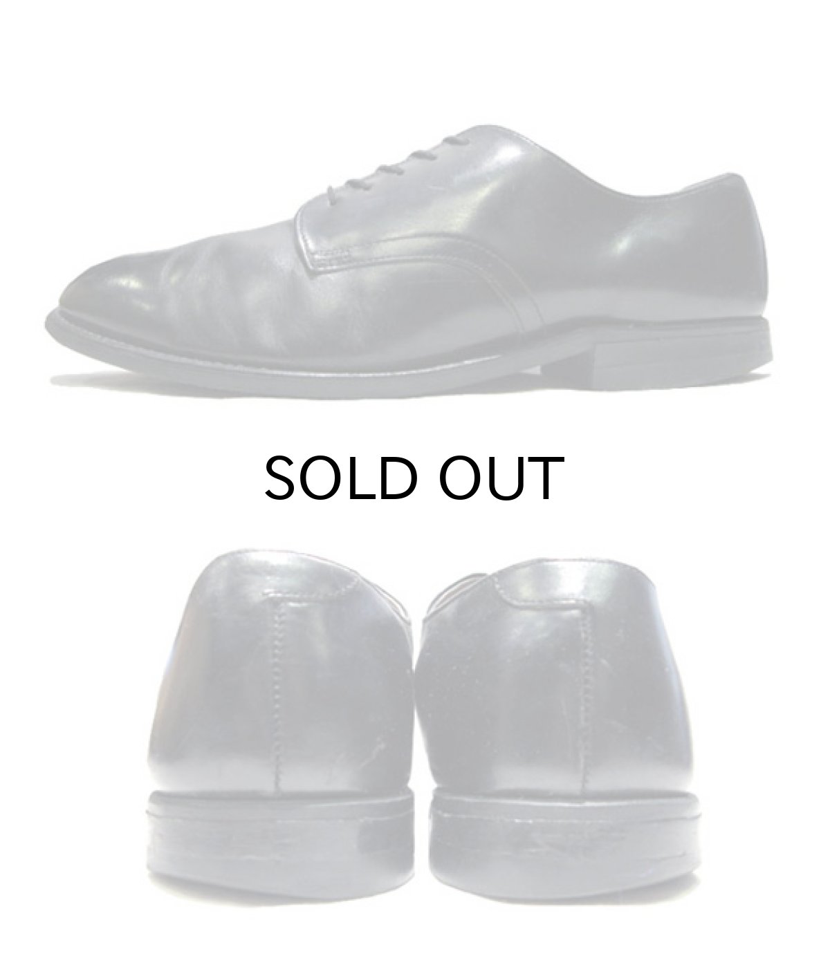 画像2: 1980's "US NAVY" Oxford Service Shoes  size 10 1/2 R  ( 28.5 cm ) (2)