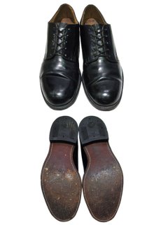 画像2: 1960-70's "US NAVY" Oxford Service Shoes  "Leather Sole"　 size 10  ( 28 cm ) (2)