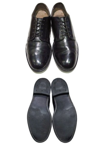 画像1: 1980's "US NAVY" Oxford Service Shoes　 size 10 1/2 R  ( 28.5 cm )