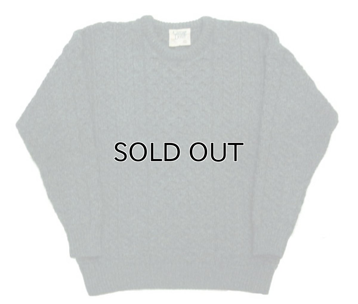 画像5: "Carraig Donn" Aran Knit Pullover Sweater  DARK GREEN   size  S - M  (表記 S) (5)