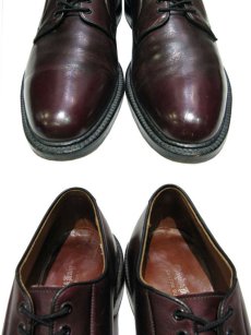 画像3: "Lloyd & Haig" Plain Toe Leather Shoes  Burgundy　 size 10  ( 28 cm ) (3)