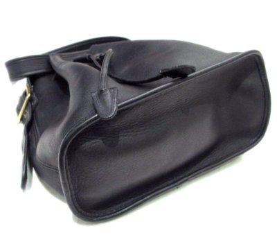 画像2: 1980's OLD COACH Leather Shoulder Bag "Purse Style"　Black　 made in USA