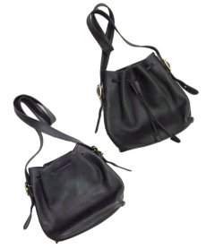 画像4: 1980's OLD COACH Leather Shoulder Bag "Purse Style"　Black　 made in USA (4)