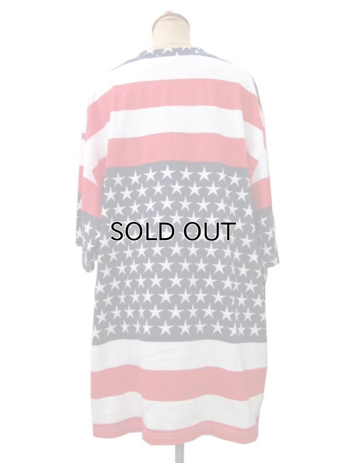 画像2: 1990's ~ " STARS NAD STRIPES " Print Tee DEAD STOCK - one washed　size XL (表記 L - XL) (2)