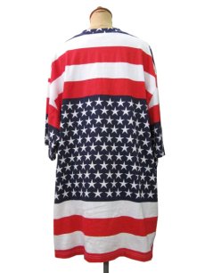 画像2: 1990's ~ " STARS NAD STRIPES " Print Tee DEAD STOCK - one washed　size XL (表記 L - XL) (2)