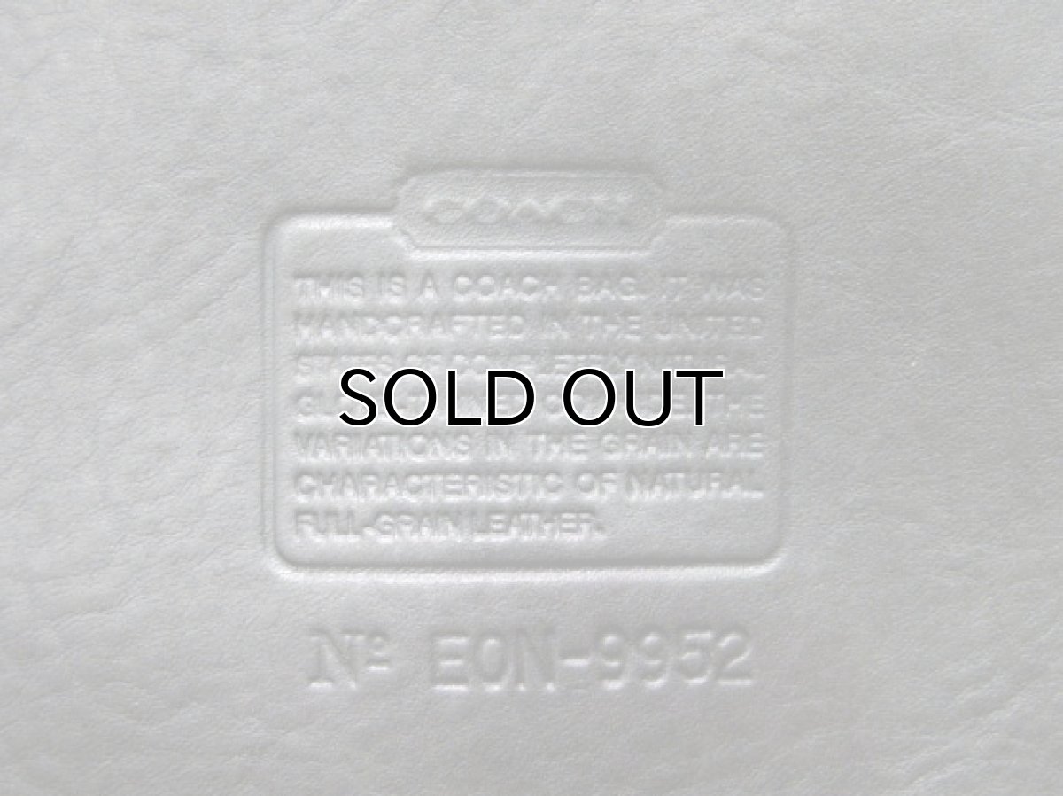 画像3: 1980's OLD COACH Leather Shoulder Bag "Purse Style"　Black　 made in USA (3)