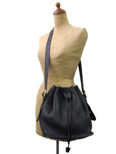 画像2: 1980's OLD COACH Leather Shoulder Bag "Purse Style"　Black　 made in USA (2)