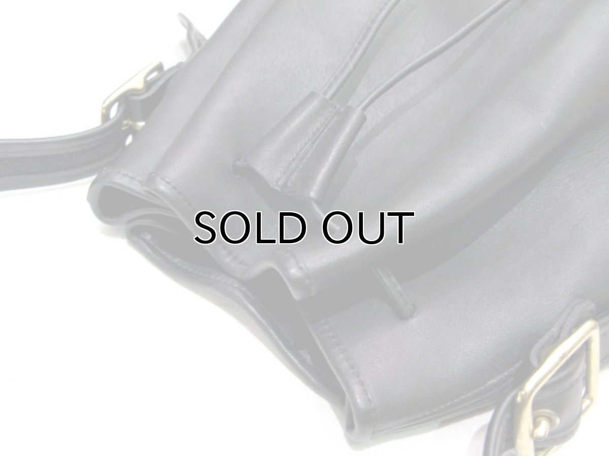 画像5: 1980's OLD COACH Leather Shoulder Bag "Purse Style"　Black　 made in USA (5)