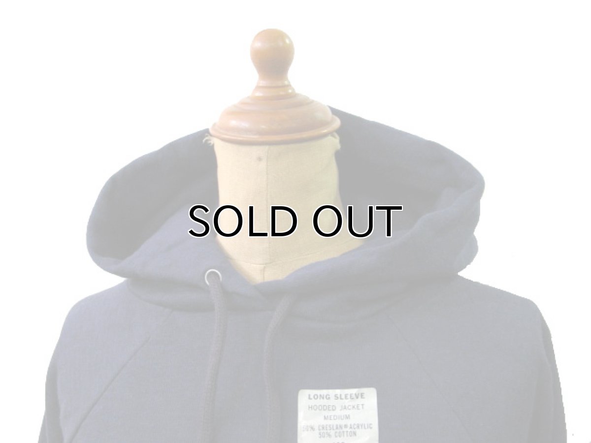 画像3: 1980's  "PANNILL KNITTING CO."  Sweat Parka  DEAD STOCK   NAVY  made in USA    size S  (表記 M) (3)