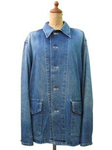 画像1: 1940's "US ARMY" 2 Pockets Denim Coverall　size M ~  38-40 (表記 不明) (1)