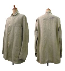 画像2: 1940's "BEST" 3 Pockets Covert Coverall　size M 36 - 38 (表記 40) (2)