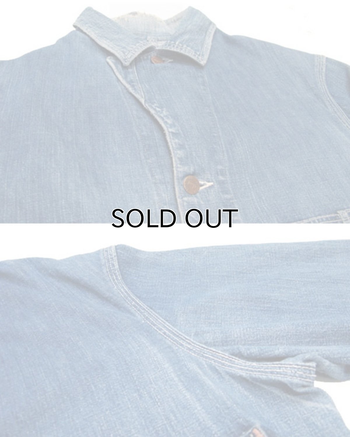 画像4: 1940-50's "GO-PFOR"  Denim Coverall　size M - L  (表記 不明) (4)