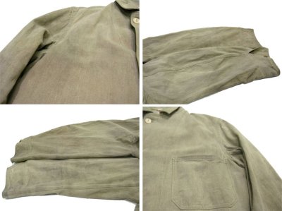 画像2: 1940's "BEST" 3 Pockets Covert Coverall　size M 36 - 38 (表記 40)