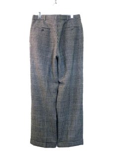 画像2: "Polo Ralph Lauren" Hound's-tooth Check Wool Trousers　size  w 33.5 inch (表記 なし) (2)