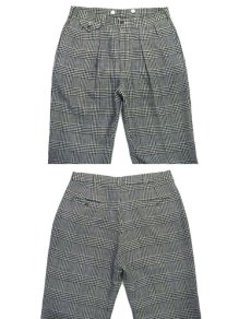 画像3: "Polo Ralph Lauren" Hound's-tooth Check Wool Trousers　size  w 33.5 inch (表記 なし) (3)