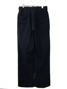 画像2: ~1960's "NewYorkPoliceDepartment" Wool Trousers D.NAVY　size  w 32.5 inch (表記 なし) (2)