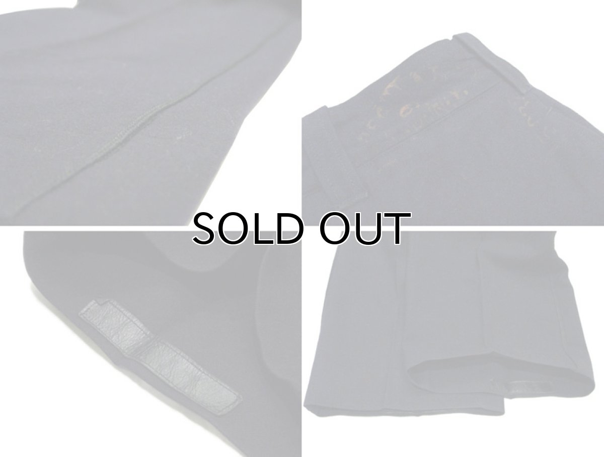 画像4: ~1960's "NewYorkPoliceDepartment" Wool Trousers D.NAVY size  w 32.5 inch (表記 なし) (4)