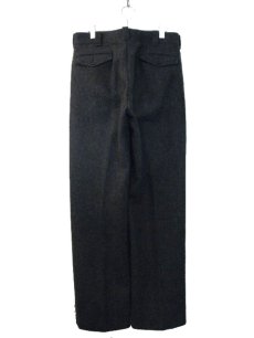 画像2: 1980's "Woolrich" Herringbone Weave Wool Trousers　size  w 33 inch (表記 なし) (2)