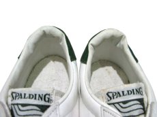 画像4: 1980's "SPALDING" Leather Sneaker DEAD STOCK　White / Green　size 10 (28cm) (4)