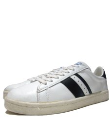 画像1: 1980's "PRO-Keds" Low-Cut Leather Sneaker DEAD STOCK　White / Black　size 7 1/2 (25.5cm) (1)