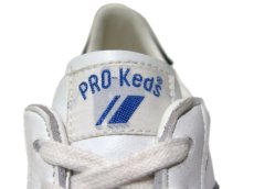 画像4: 1980's "PRO-Keds" Low-Cut Leather Sneaker DEAD STOCK　White / Black　size 7 1/2 (25.5cm) (4)