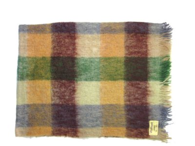 画像2: 1970's "Glenmore" Mohair Wool Blanket  made in Australia  170cm x 139cm