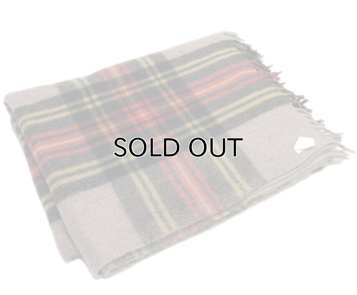 画像4: 1970's~ Check Pattern Wool Blanket  made in India  137.5cm x 153cm (4)