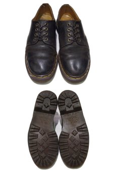 画像2: "Dr.Martens" 4-Hole Leather Boots D,BROWN  made in England　 size UK 7  ( US 8 / 26 cm ) (2)