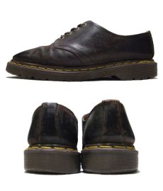 画像3: "Dr.Martens" 4-Hole Leather Boots D,BROWN  made in England　 size UK 7  ( US 8 / 26 cm ) (3)