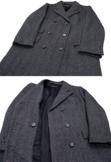 画像5: "BROOKS BROTHERS" Double Breasted Chester Field Coat  GREY　size M  (表記 無し) (5)