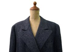 画像3: "BROOKS BROTHERS" Double Breasted Chester Field Coat  GREY　size M  (表記 無し) (3)