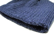 画像3: NewYorkHat "CHUNKY BEANIE" アクリルワッチキャップ　SHORT　INDIGO (3)